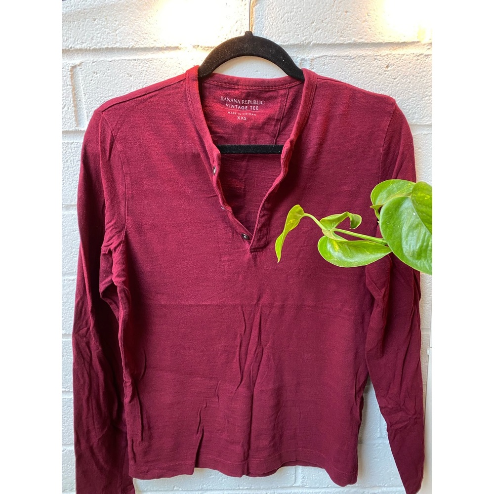 Banana Republic Long Sleeve T-Shirt Men’s XXS